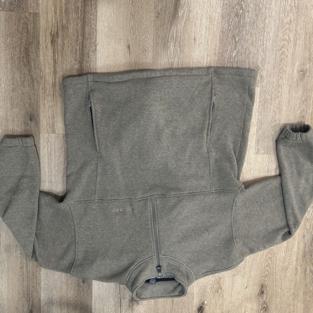 Big Dogs Polar Dogs Quarter Zip Fleece Pullover XL – Olive Green Outdoor Jacket
